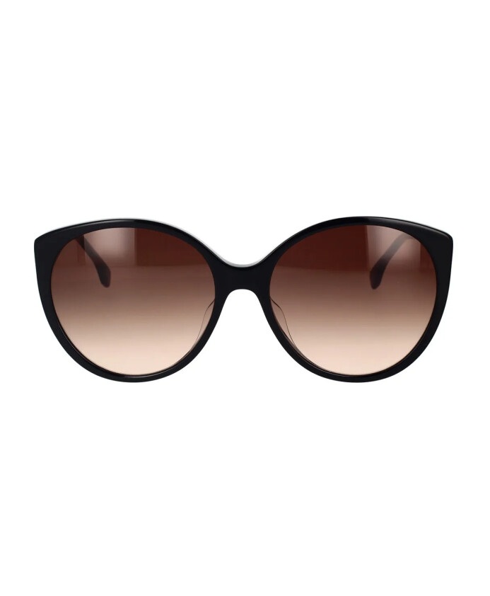 round-black-sunglasses-with-brown-lenses