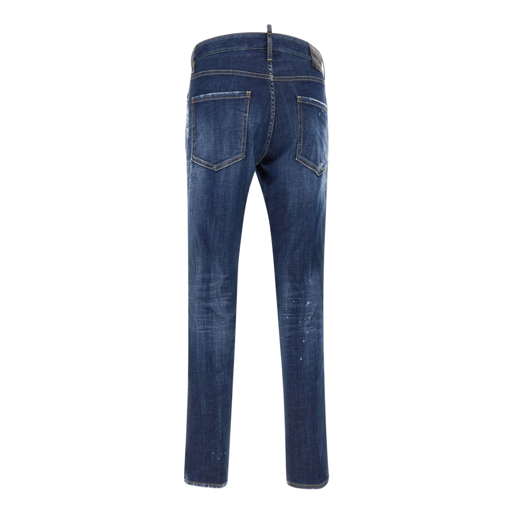 Dsquared2 Stijlvolle Jeans voor Mannen Blue Heren