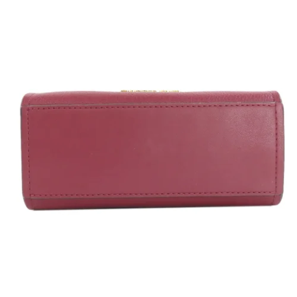 Michael Kors Pre-owned Plastic handbags Red Dames
