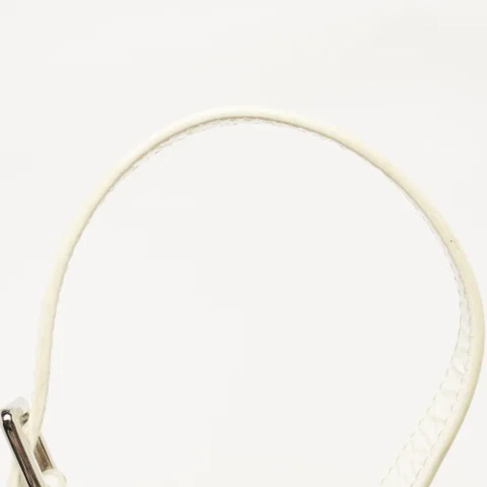Dior Vintage Pre-owned Fabric dior-bags White Dames