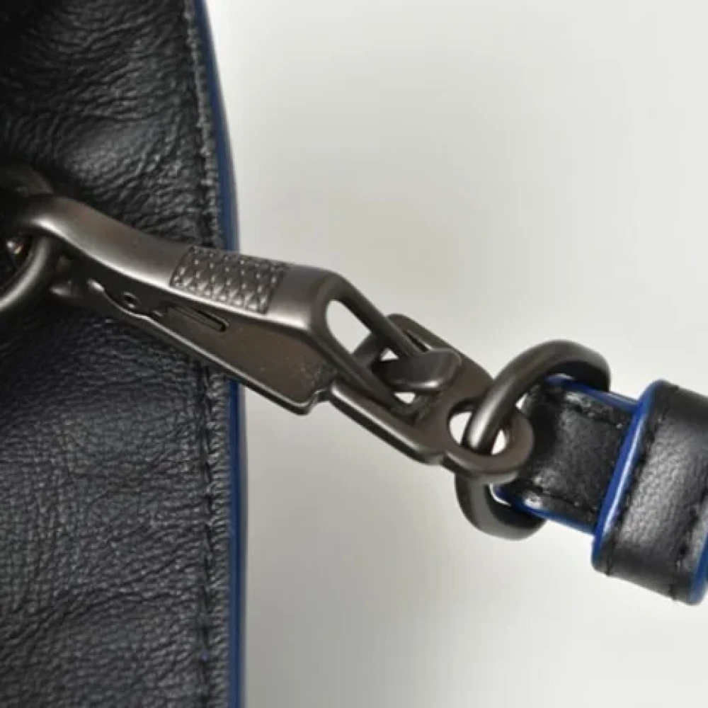 Bottega Veneta Vintage Pre-owned Leather clutches Black Dames