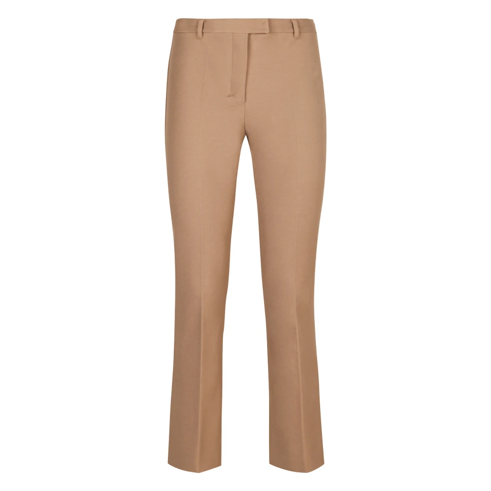 Max Mara Blauwe Cara Shirt in Wolflanel Blue Dames
