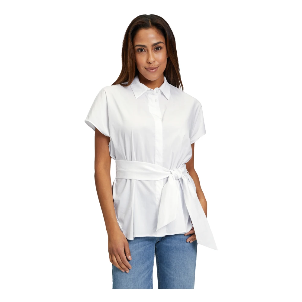 Betty Barclay Gestreepte Batwing Blouse White Dames