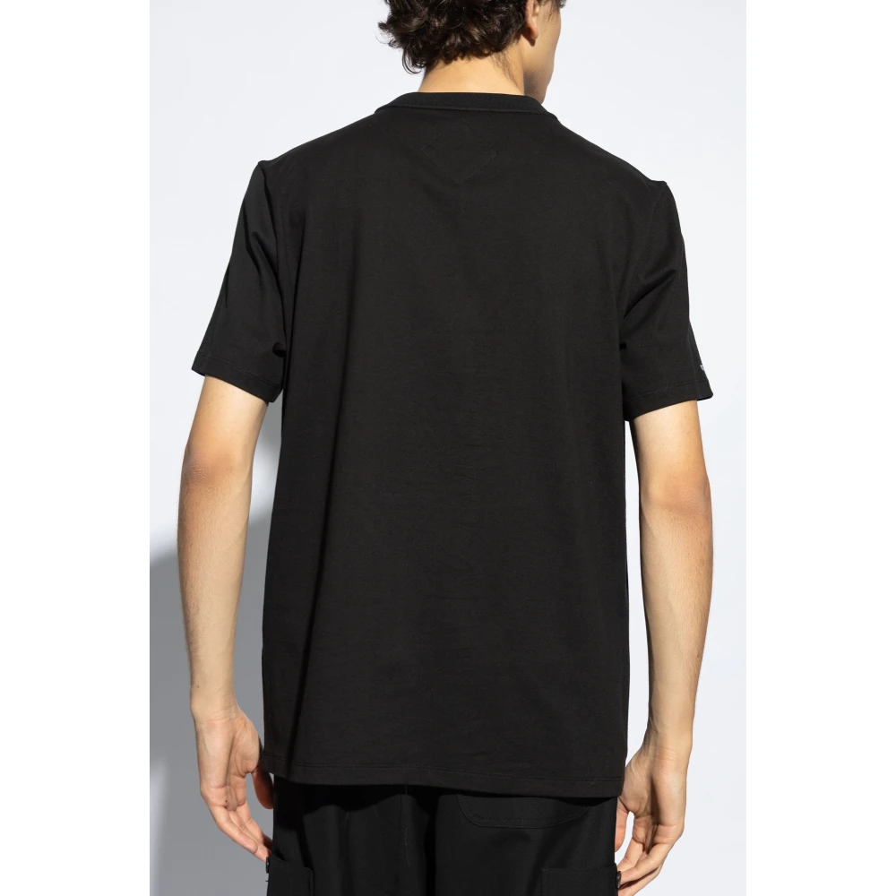MCM T-shirt met logo Black Heren