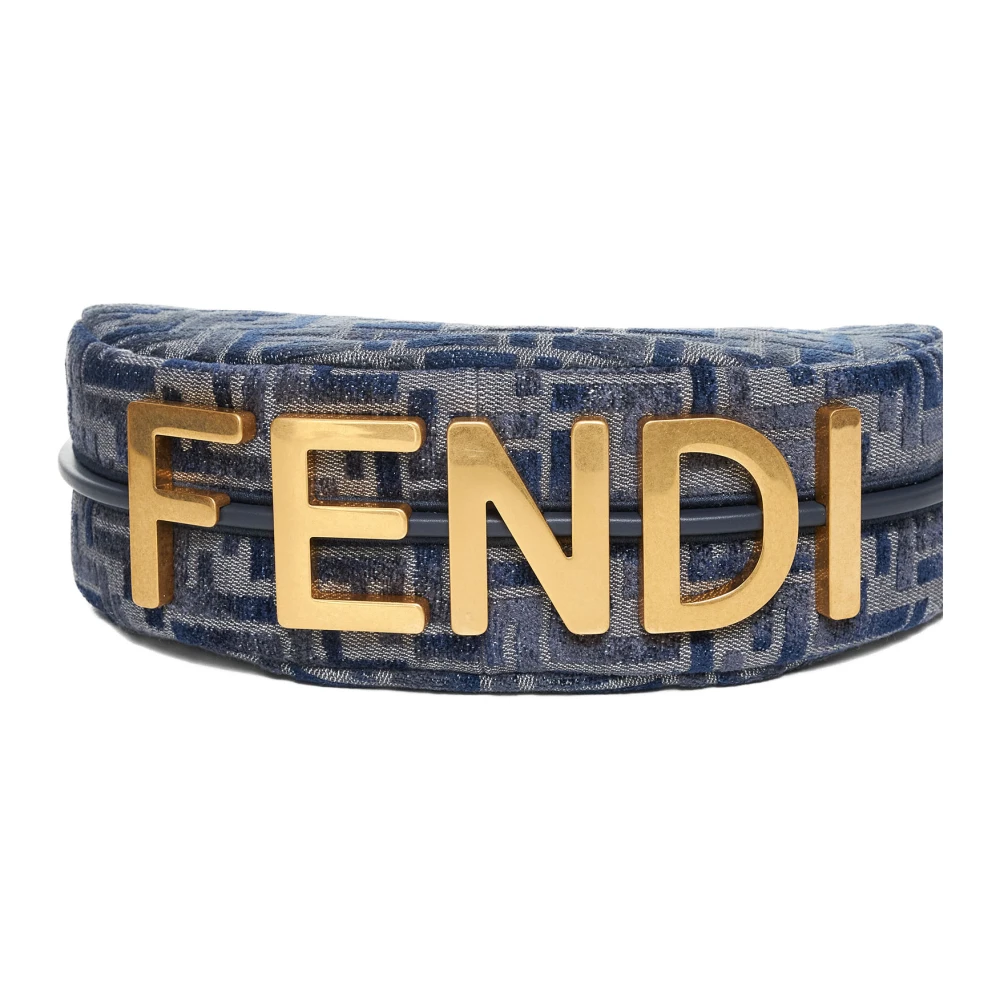 Fendi Colibri Slingback in Rete Blue Dames