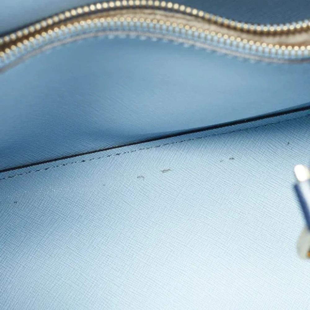Michael Kors Pre-owned Leather totes Blue Dames