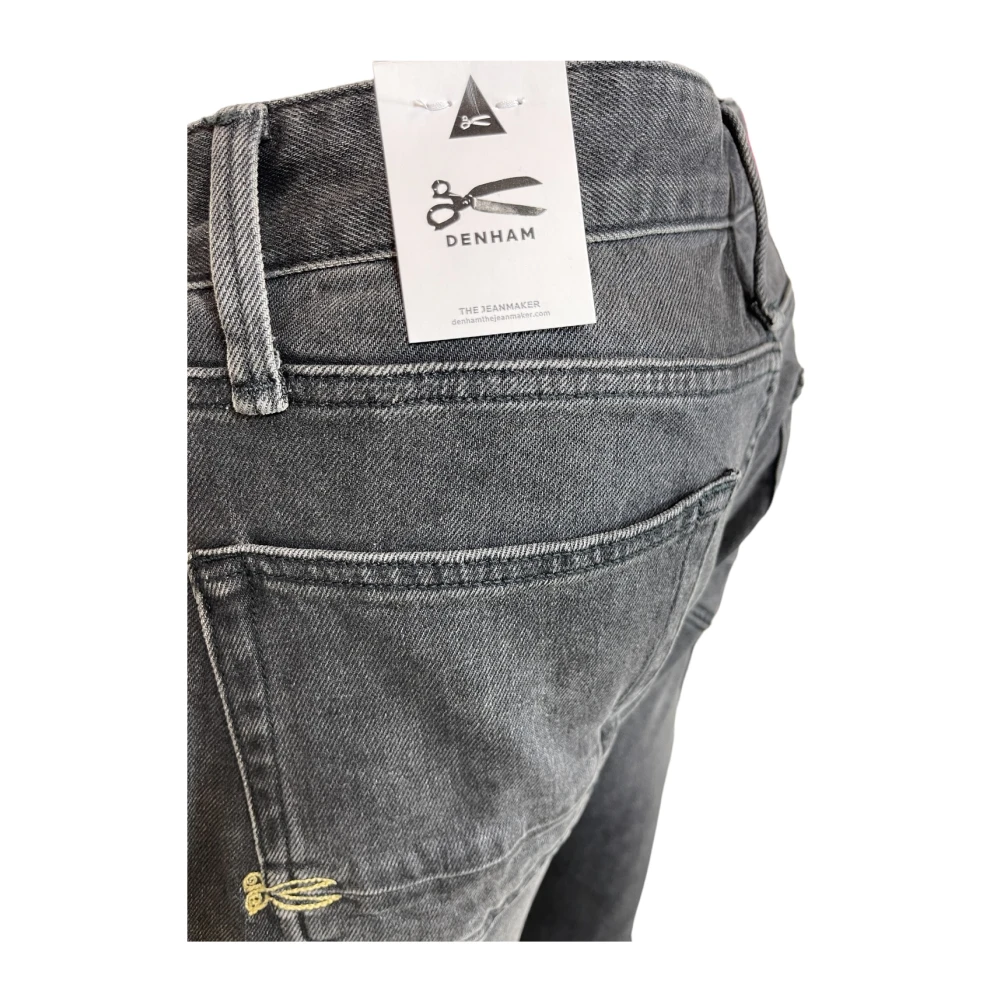 Denham Ridge AWB Straight Fit Zwarte Jeans Black Heren