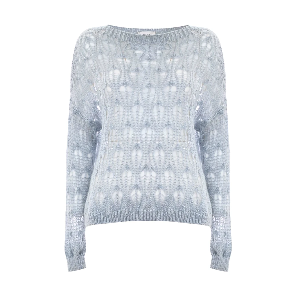 Kocca Mohair knitwear en truien Blue Dames
