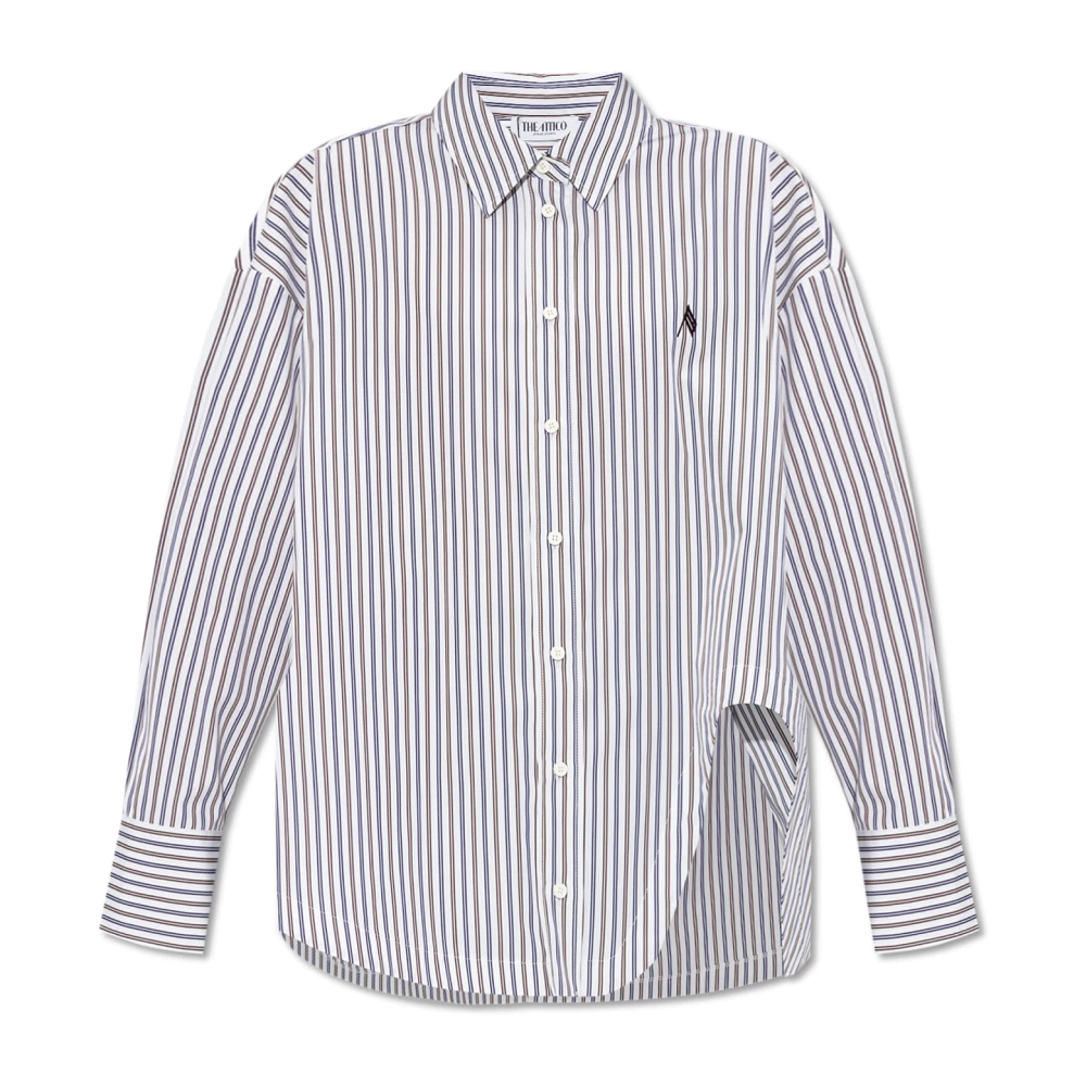 The Attico Women's Shirt With Striped Pattern