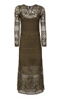 robes-en-fil-de-crochet-vert-olive
