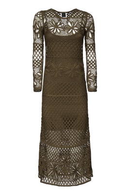 crochet-net-yarn-dresses-olive-green