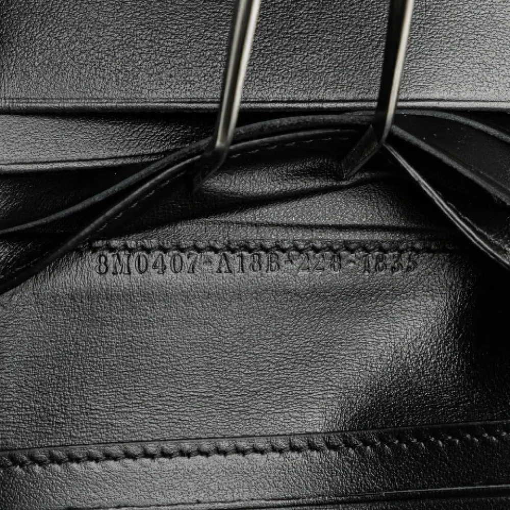 Fendi Vintage Pre-owned Leather wallets Black Dames