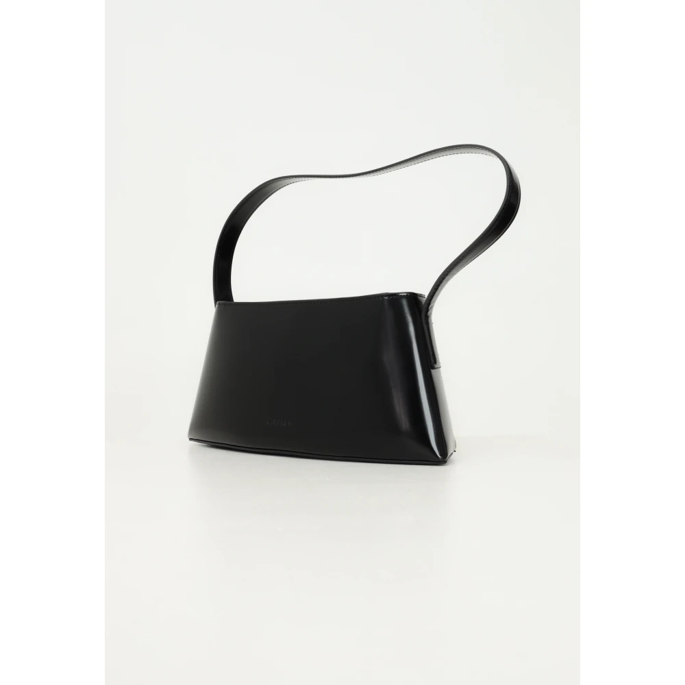 Calvin Klein Zwarte schoudertas Eenvoudig en essentieel Black Dames