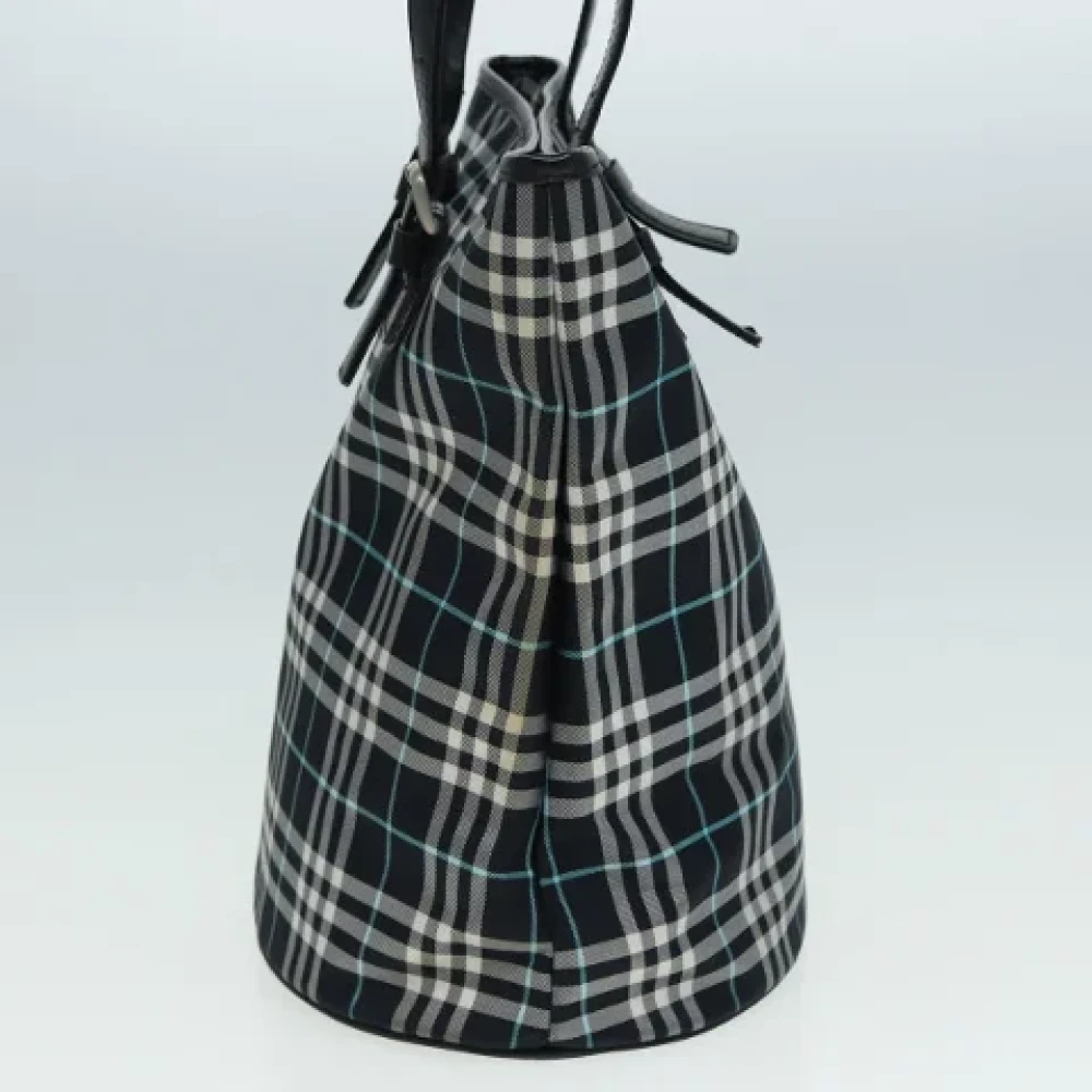 Burberry Vintage Pre-owned Fabric totes Blue Dames