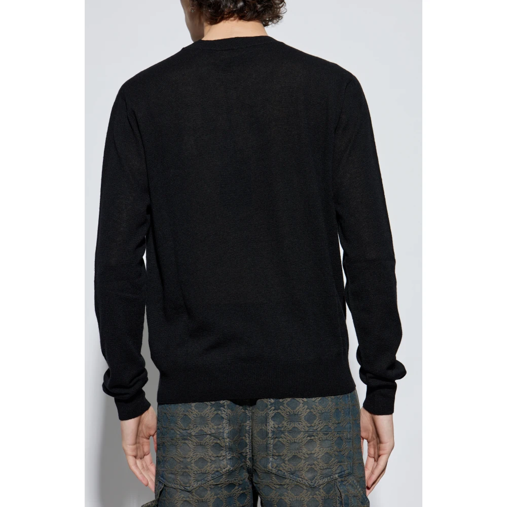 Amiri Cashmere Trui Black Heren