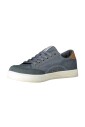 sneaker-en-polyester-bleu-avec-lacets