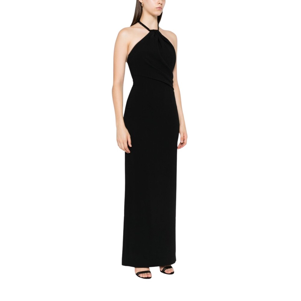 SOLACE LONDON OS43034BLACK 関税送料込 SOLACE LONDON - Lois long dress | Leam Roma - Luxury
