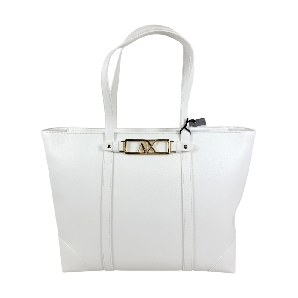 Armani Exchange Donna Bianco Borse, Taglia Unica, New,