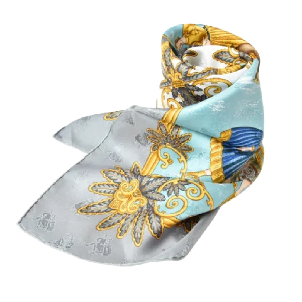Hermès Vintage Pre-owned Canvas scarves Multicolor Dames