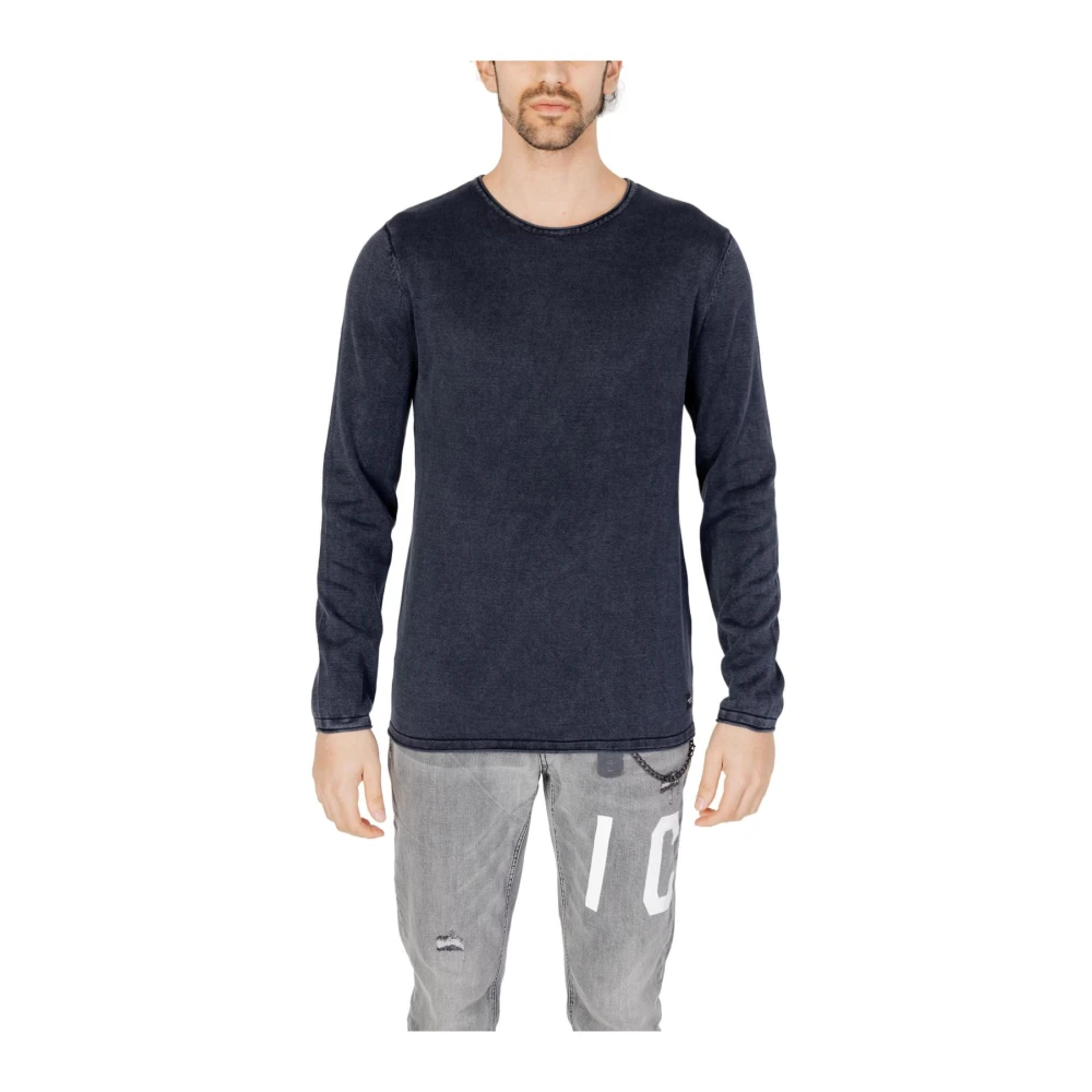 Jack Jones Blue Cotton Sweatshirt - IT52 | XL - Image 4