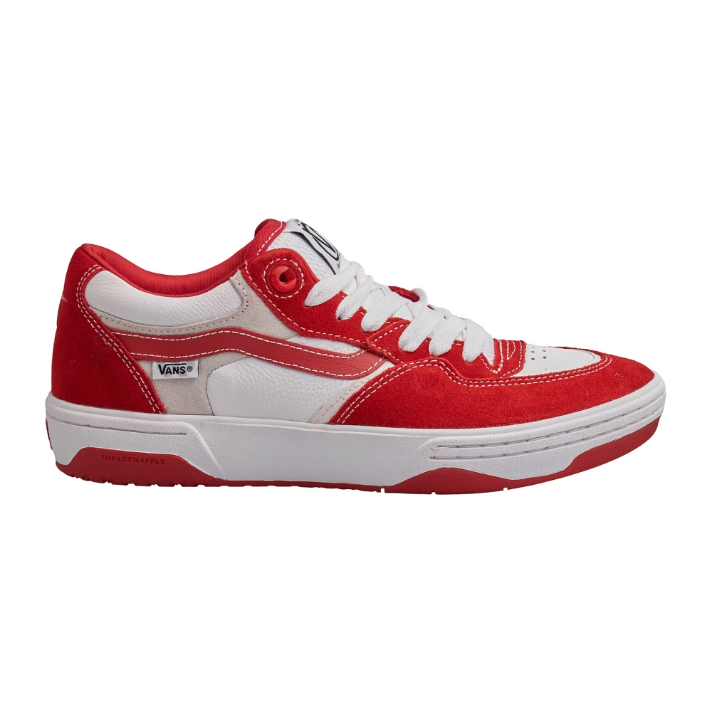 Vans Klassieke Tennisgeïnspireerde ImpactWaffle Sneakers Heren Schoenen Rood