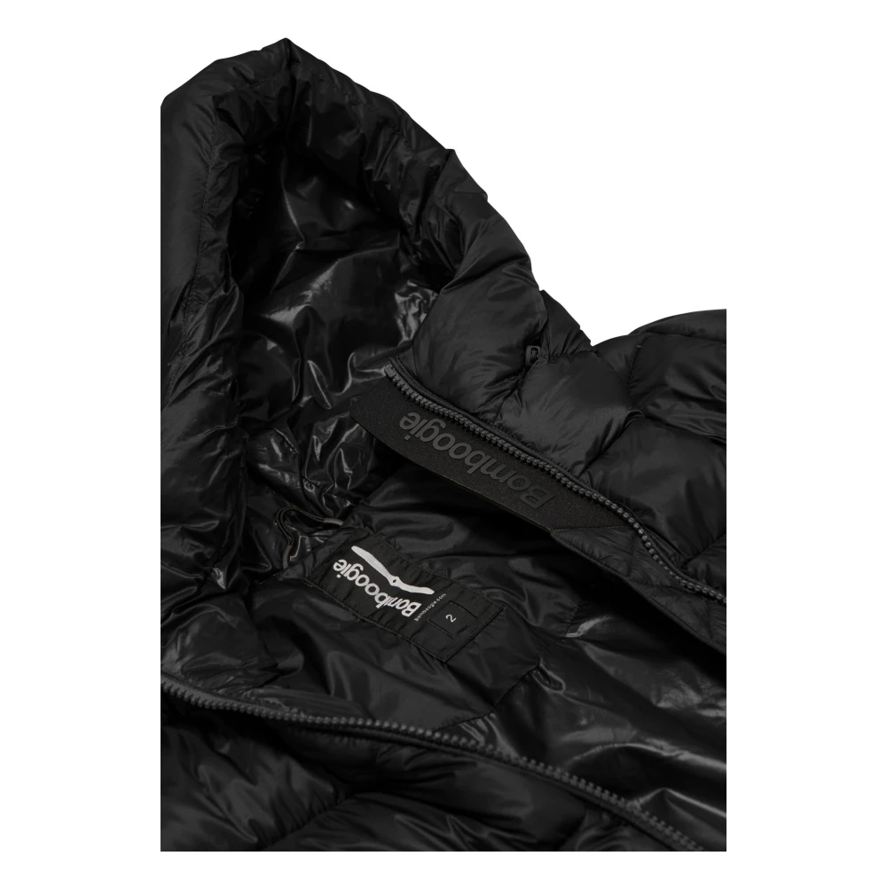 BomBoogie Nylon Donsjas Black Dames