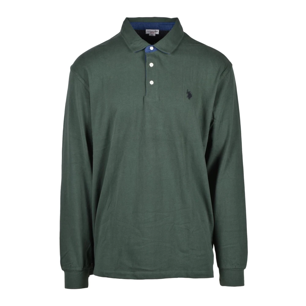 U.s. Polo Assn. Katoenen Polo Shirt Green Heren