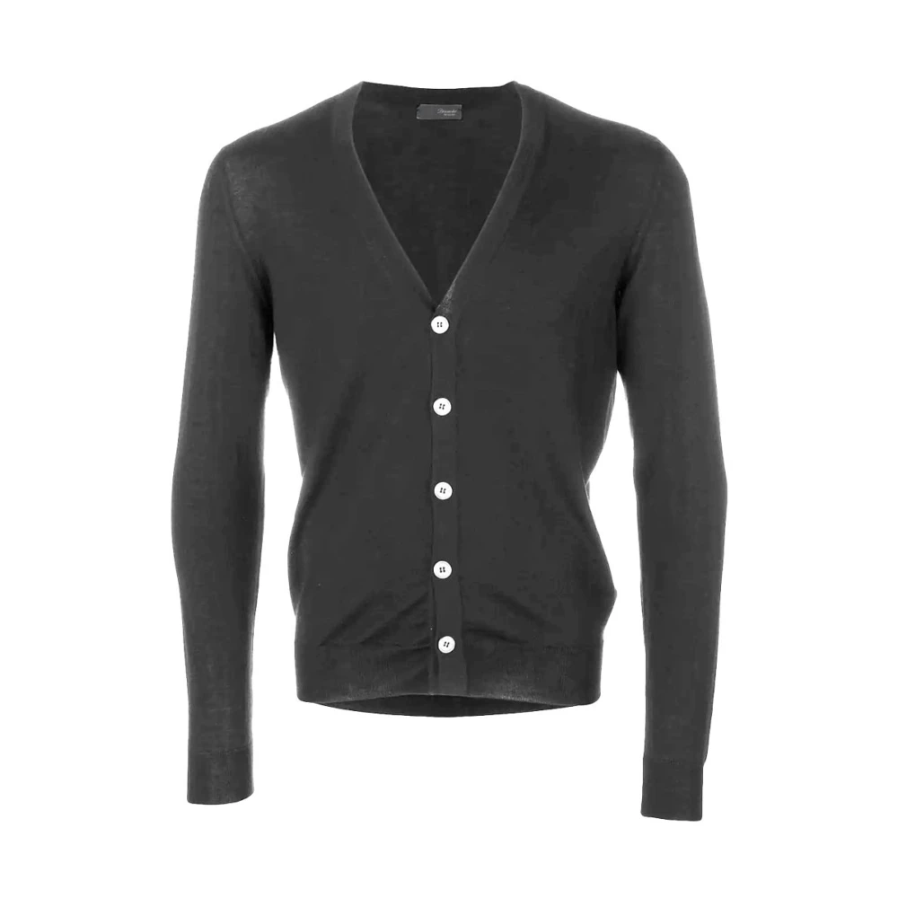 Drumohr Merino Gebreide kleding en Sweaters Black Heren