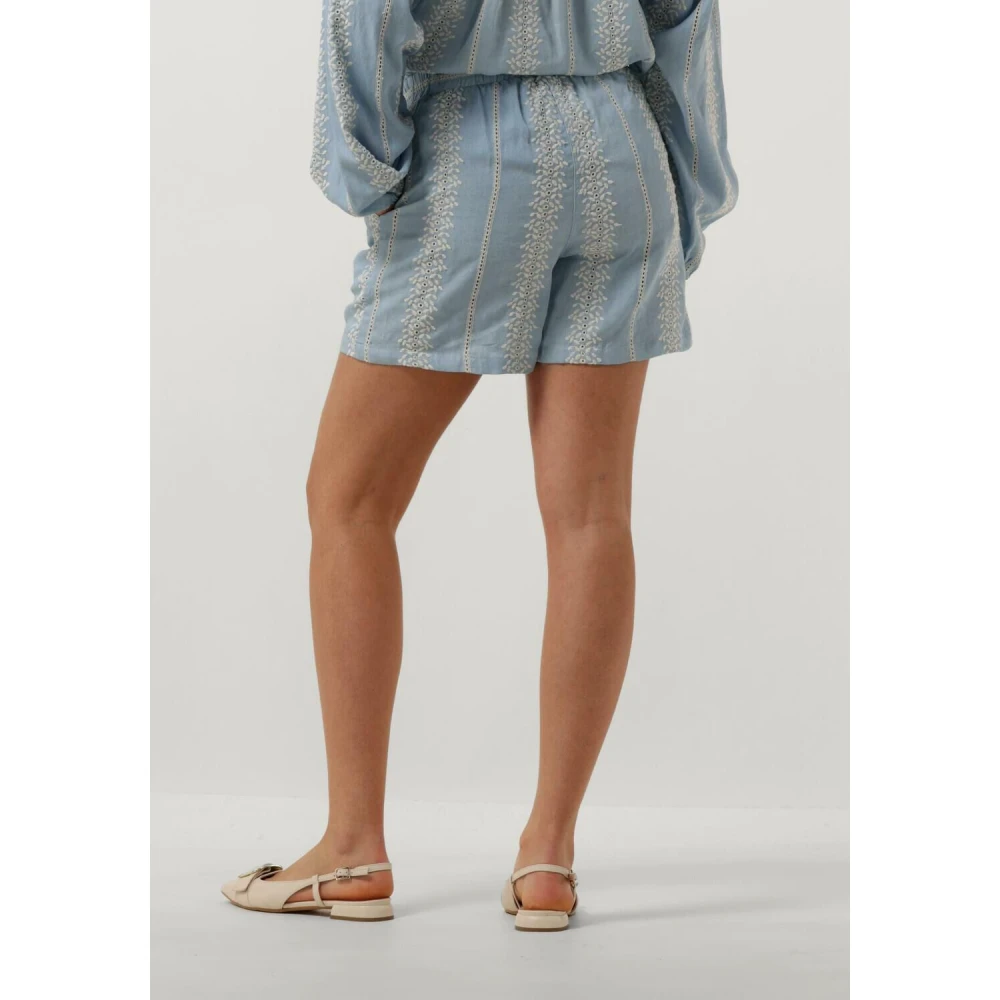 Moscow Blauwe Trendy Shorts voor de Zomer Blue Dames