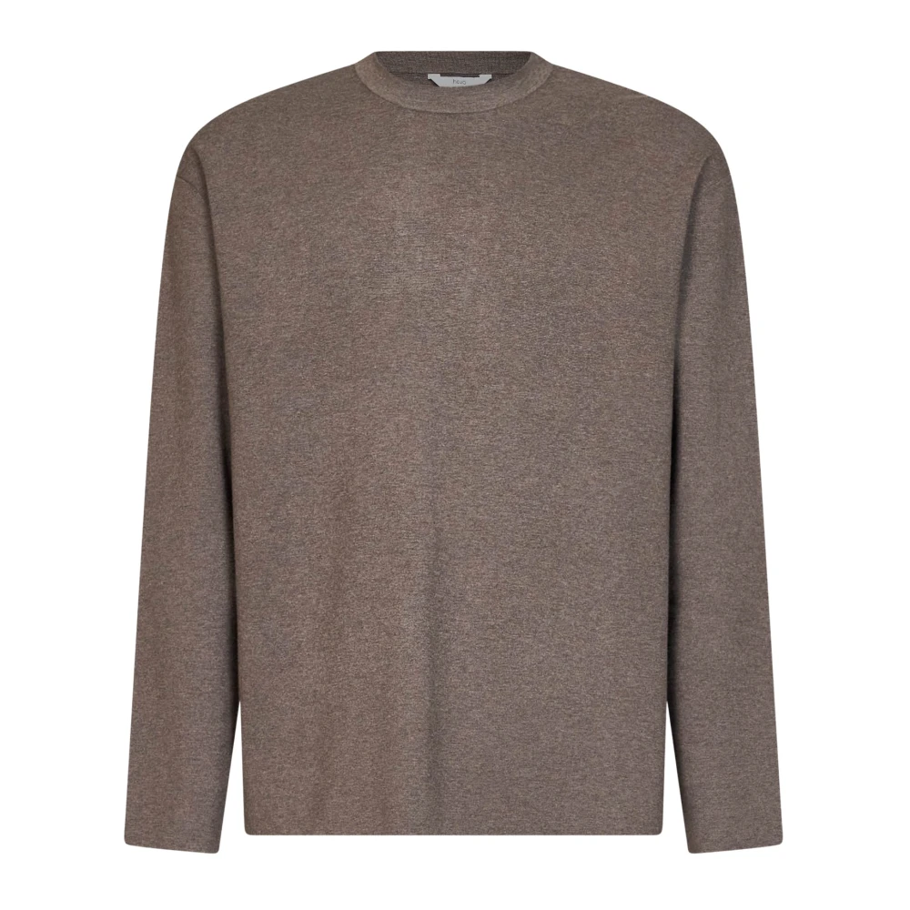 Hevo Round-Neck Knitwear - Male - Round-Neck Knitwear - Brown - Xl - Knitwear