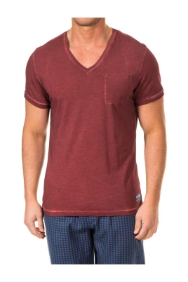Kortärmad V-ringad T-shirt