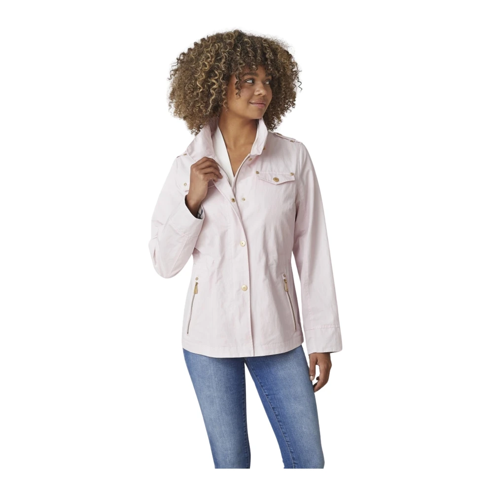 Junge Vrouwelijke Comfort Fit Blush Jas Pink Dames