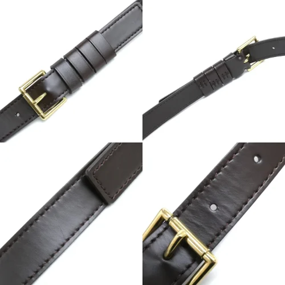 Louis Vuitton Vintage Pre-owned Canvas crossbody-bags Brown Dames