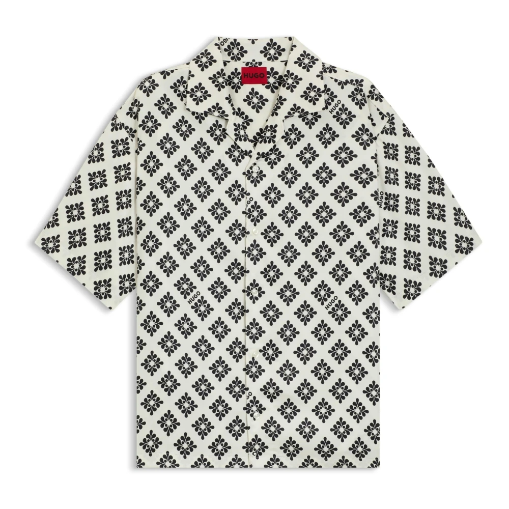 Hugo Herr Beige Skjortor L, Short Sleeve Shirts