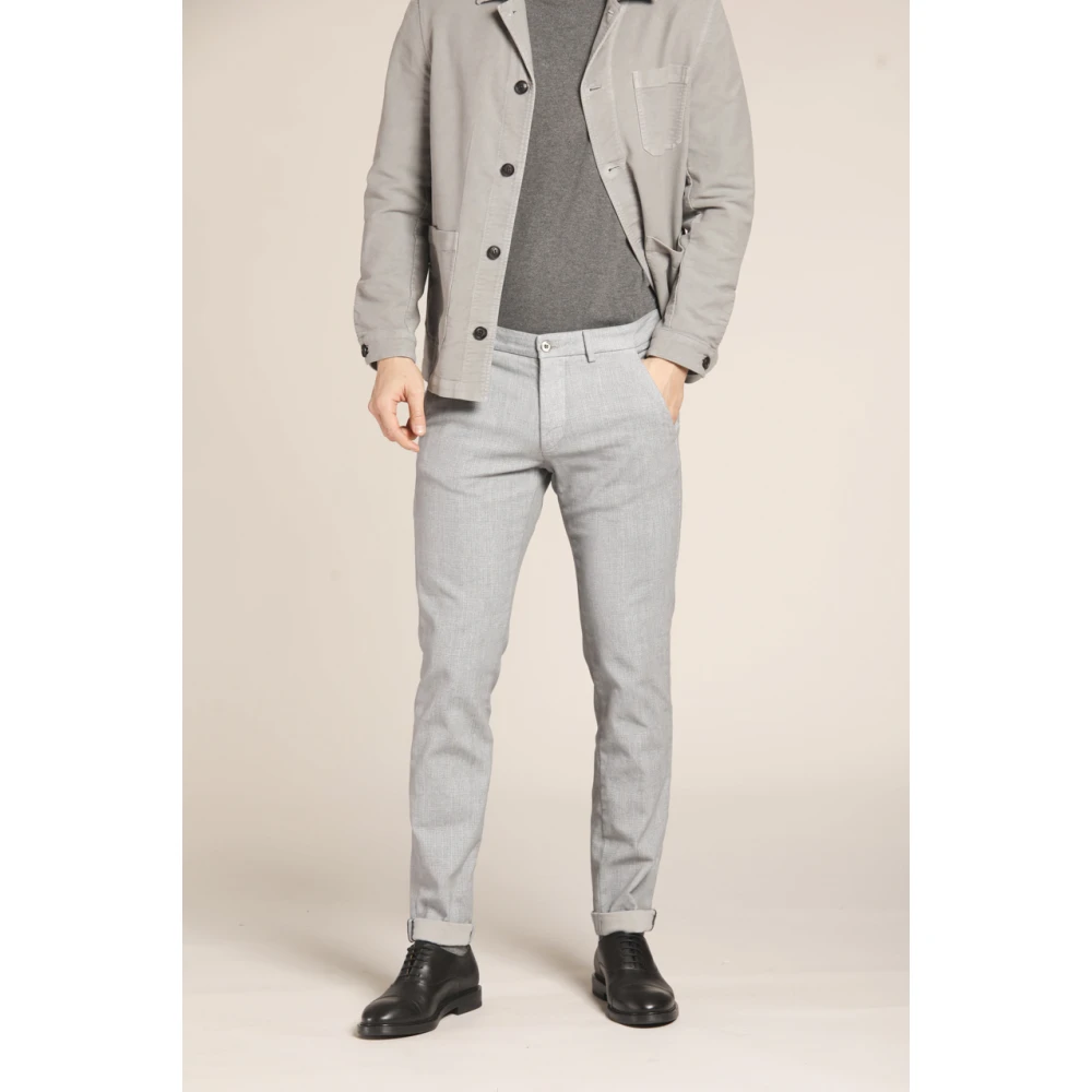 Mason's Stijlvolle Broek voor Mannen Gray Heren