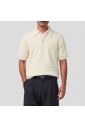 ritssluiting-polo-ecru