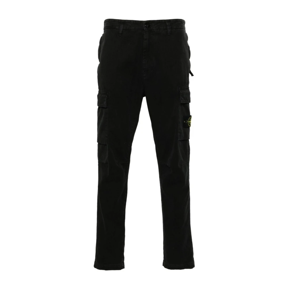 Stone Island Badge Compass Broek Black Heren
