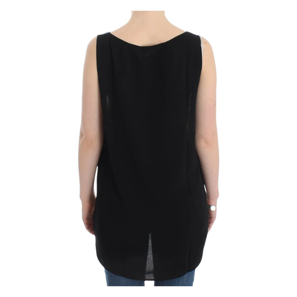 Costume National Mouwloze Multicolor Top Stijlvol Ontwerp Multicolor Dames