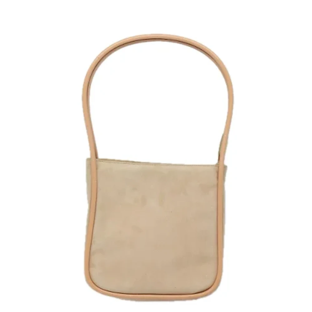 Gucci Vintage Pre-owned Suede gucci-bags Beige Dames