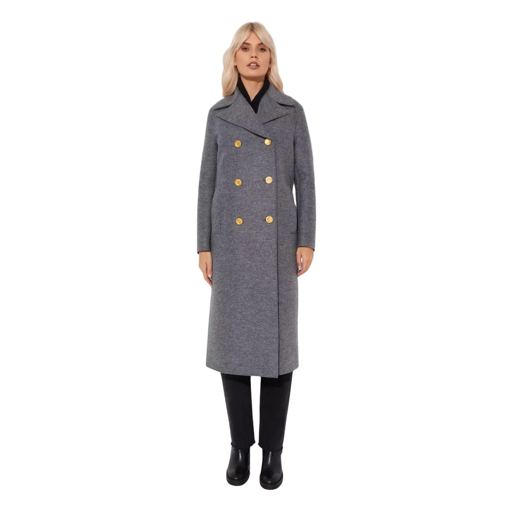Coats > Double-Breasted Coats - - Harris Wharf London - Modalova