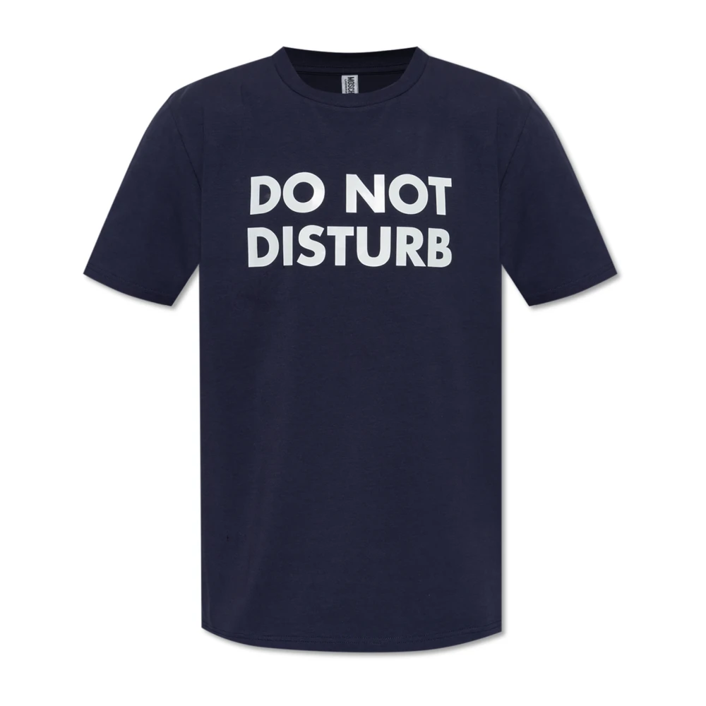 Moschino T-shirt uit de ondergoedcollectie Blue Heren