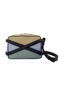 Multifärgat Läder Crossbody Kameraväska