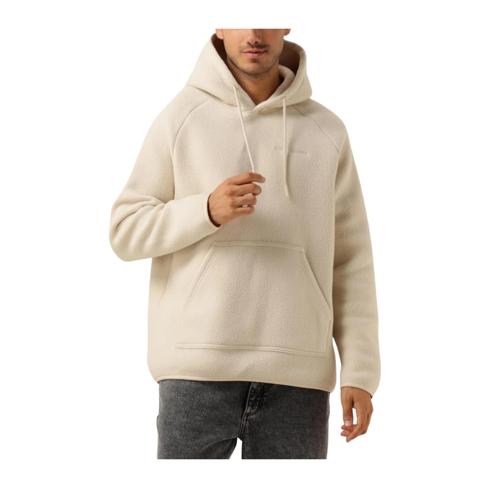 Peak Performance Heren Fleece Hoodie Trui Beige Heren