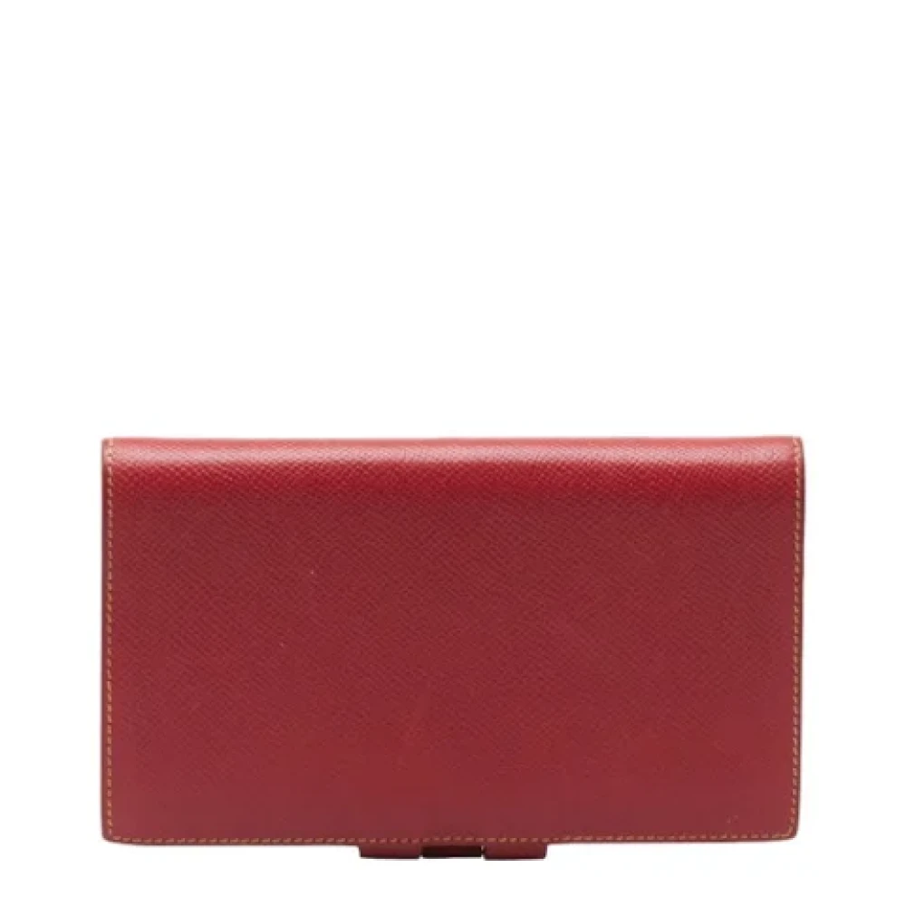 Hermès Vintage Pre-owned Leather home-office Red Dames