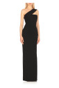 black-sleeveless-dress-with-side-vent
