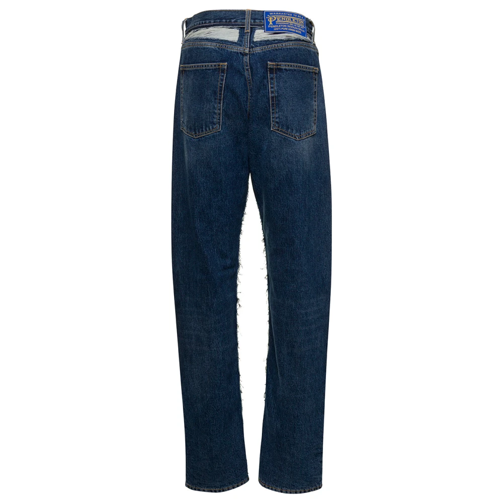 Maison Margiela Tijdloze Stijl 5 Pocket Jeans Blue Dames