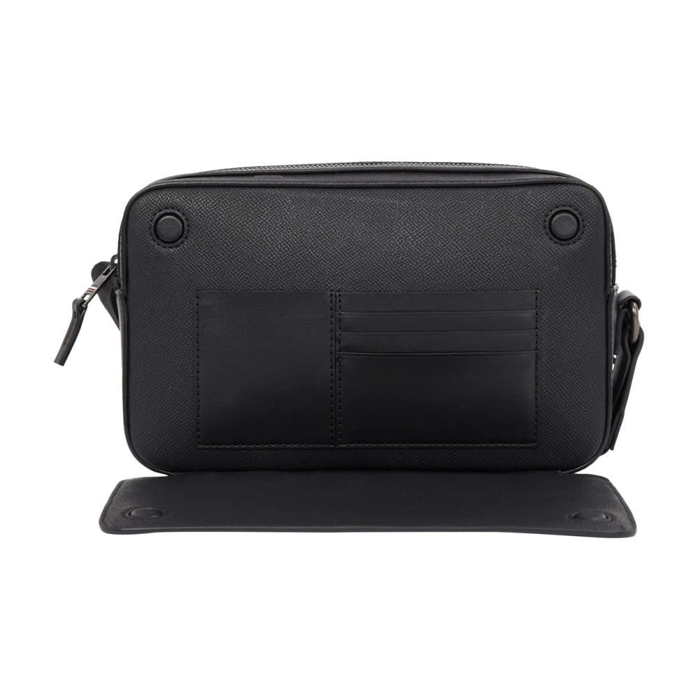 Tommy Hilfiger Zwarte Monogram Schoudertas Black Heren