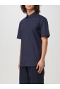 chemise-bleue-en-coton-style-classique