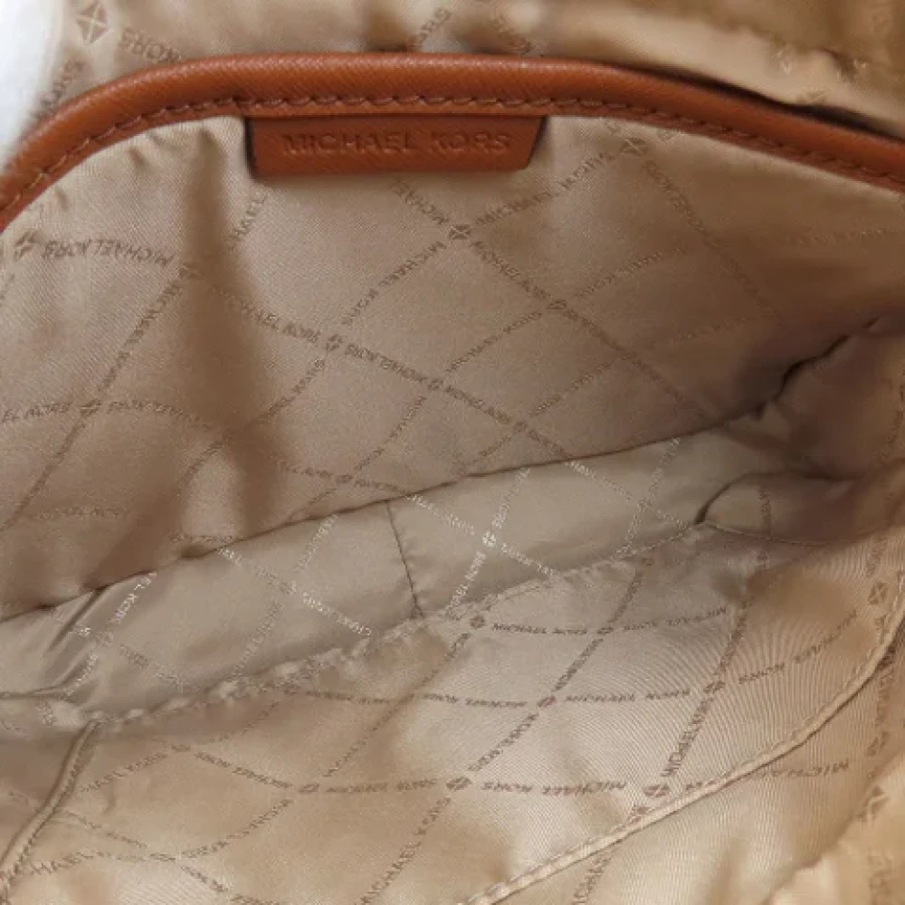 Michael Kors Pre-owned Plastic shoulder-bags Brown Dames