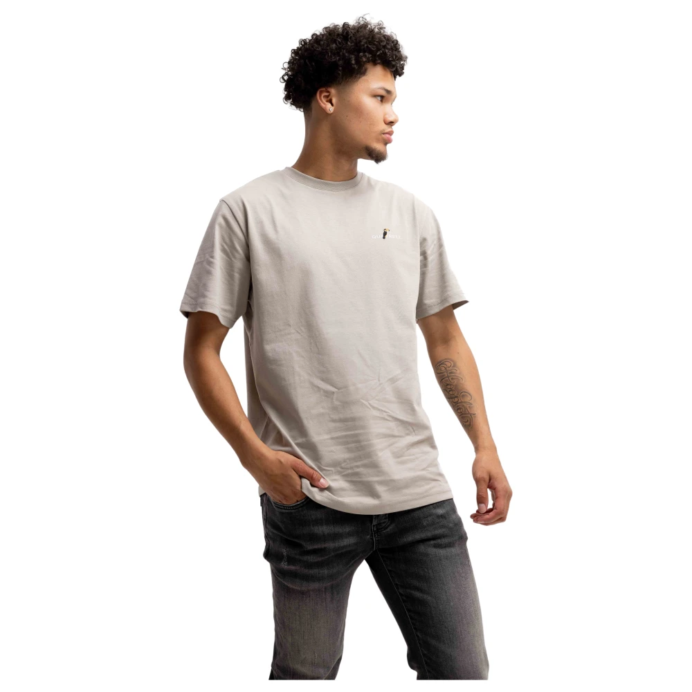 Quotrell Tropics T-Shirt Taupe Heren Beige Heren
